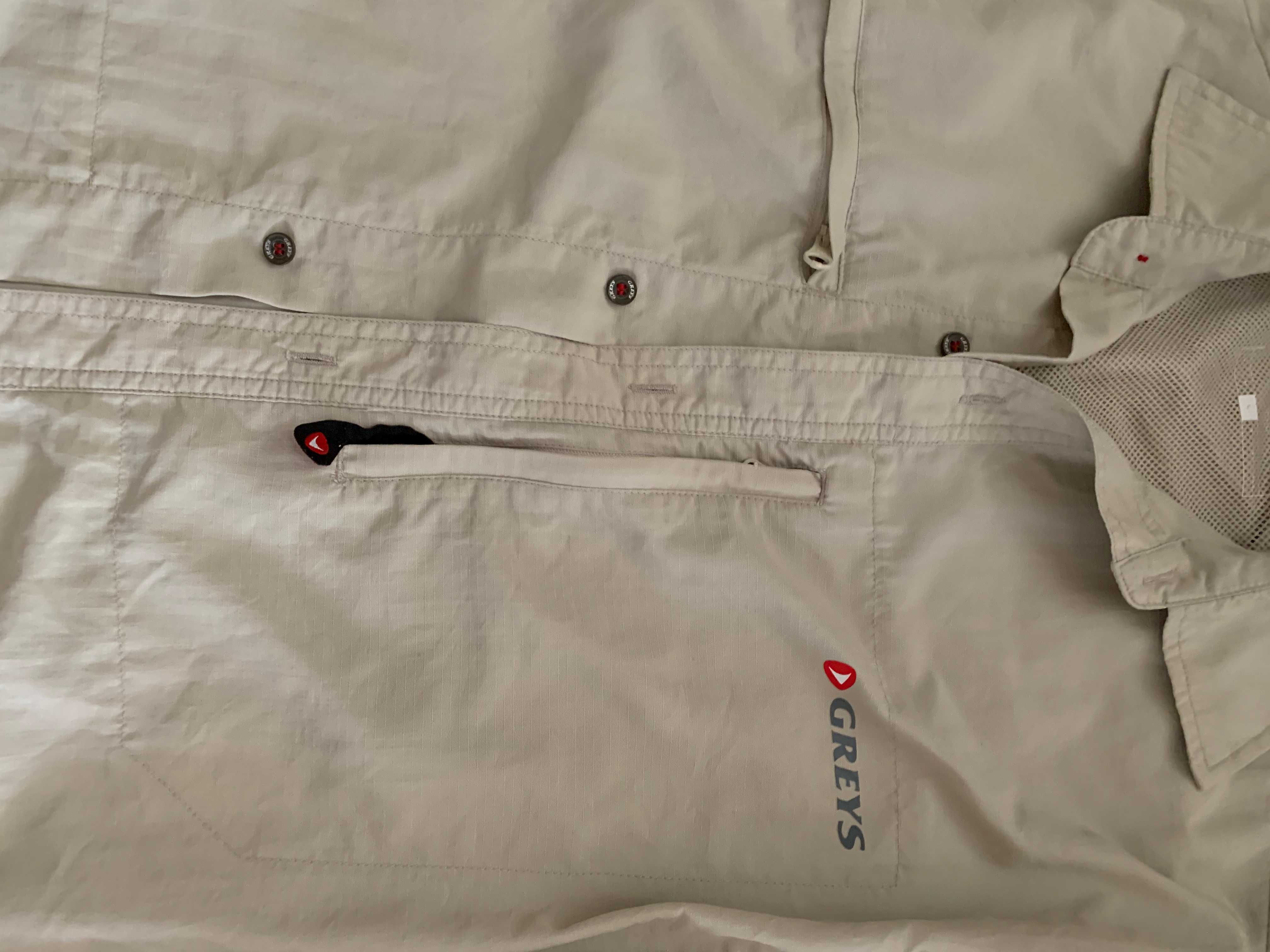 Блуза с UV защита Rapala , Greys
