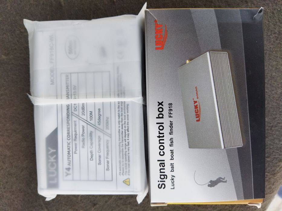 Радиоблок для эхолота Lucky FF918. Новый.