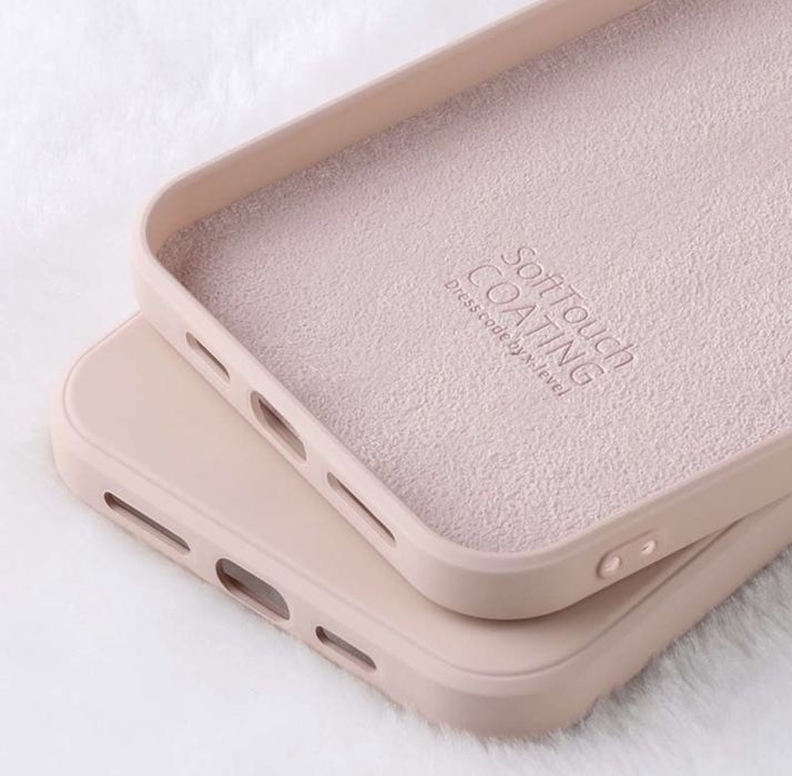 Husa X Level Case Silicon Catifea Interior Iphone 12 13 14 Pro Max