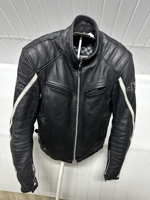Geaca moto de piele Halvarssons marimea 50