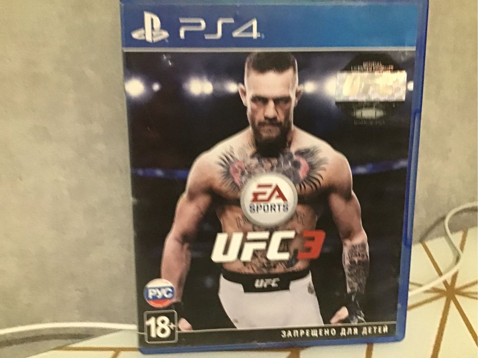 игровой диск UFC 3 на приставку