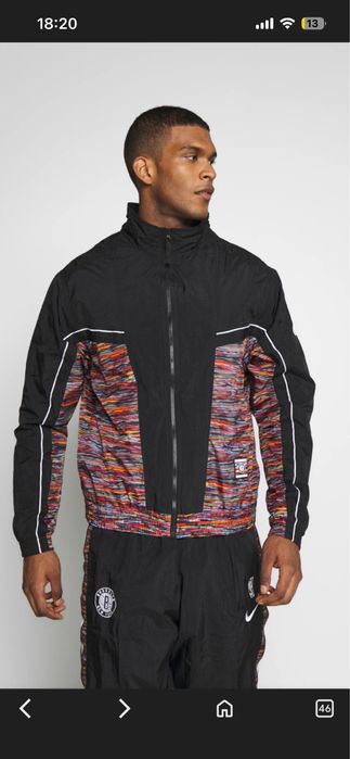 Nike NBA Brooklyn Nets Casual Sports Jacket L