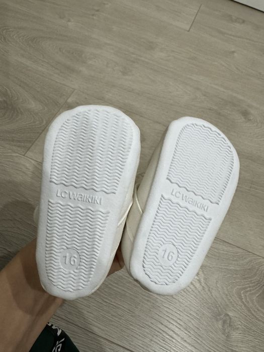 Пантофки / сандали от плат за бебе