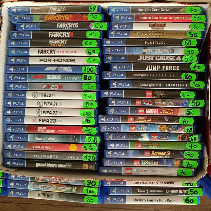 Fifa GTA  Spiderman Farcry playstation 4
