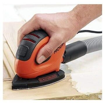 BLACK+DECKER Slefuitor cu excentric talpa triunghiulara BEW230-QS  por