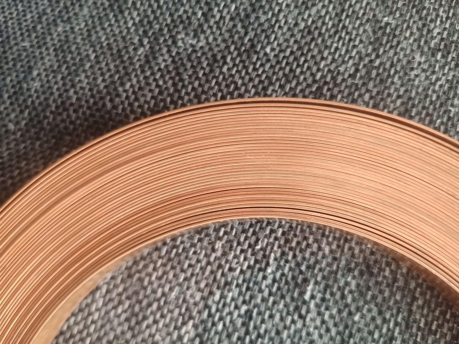 Placbanda de cupru rolă