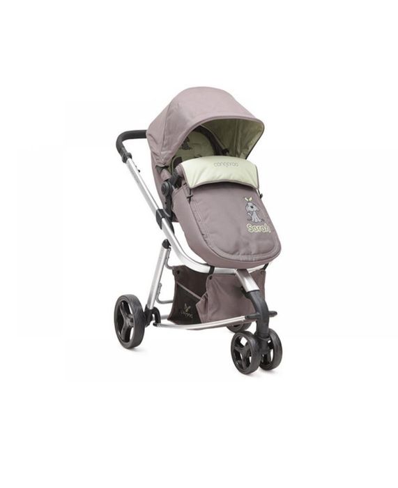 Carucior Copii 3 in 1 Cangaroo Sarah verde