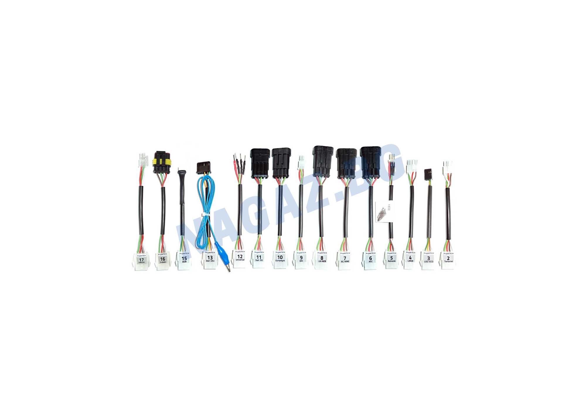 КАБЕЛ за ГАЗОВ ИНЖЕКЦИОН/kabel diagnostika na GAZOVI Uredbi/GAZ LPG