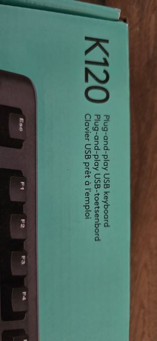 Vând Tastatură Business Logitech K120 (USB, Negru, US Int'l)
