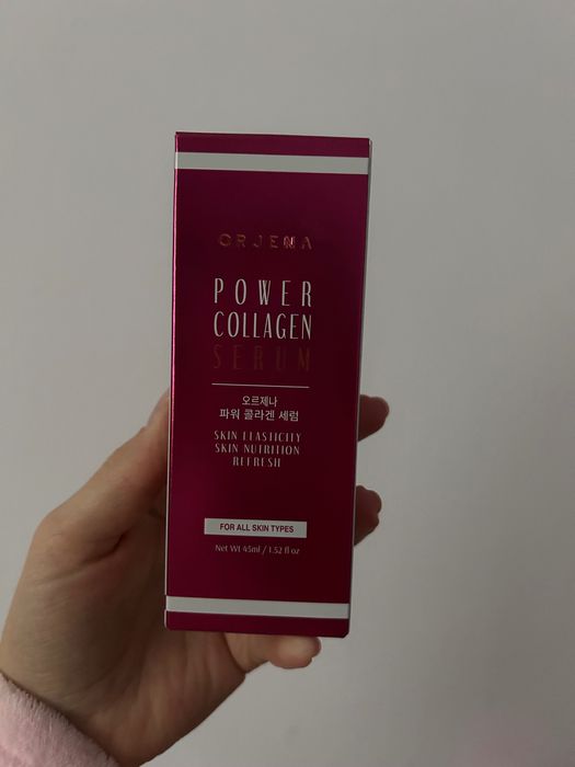Orjena ser cu colagen