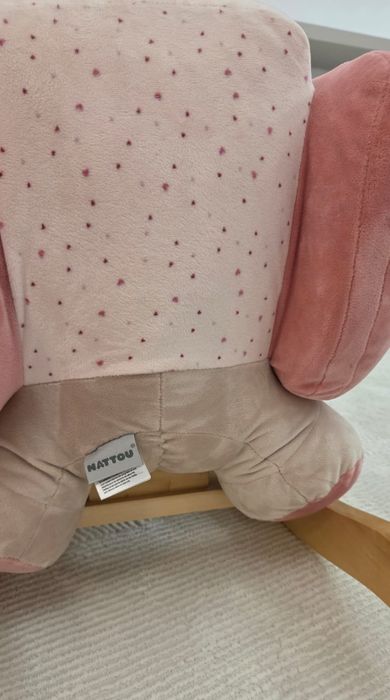 Nattou balansoar forma de animale 10m+ Iepurasul Nina