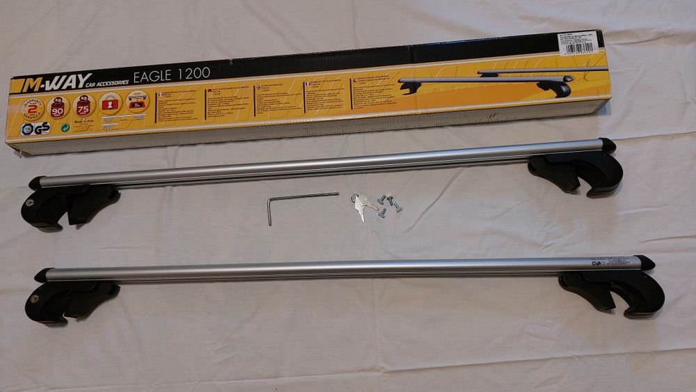 Напречни греди за автомобилен багажник универсални