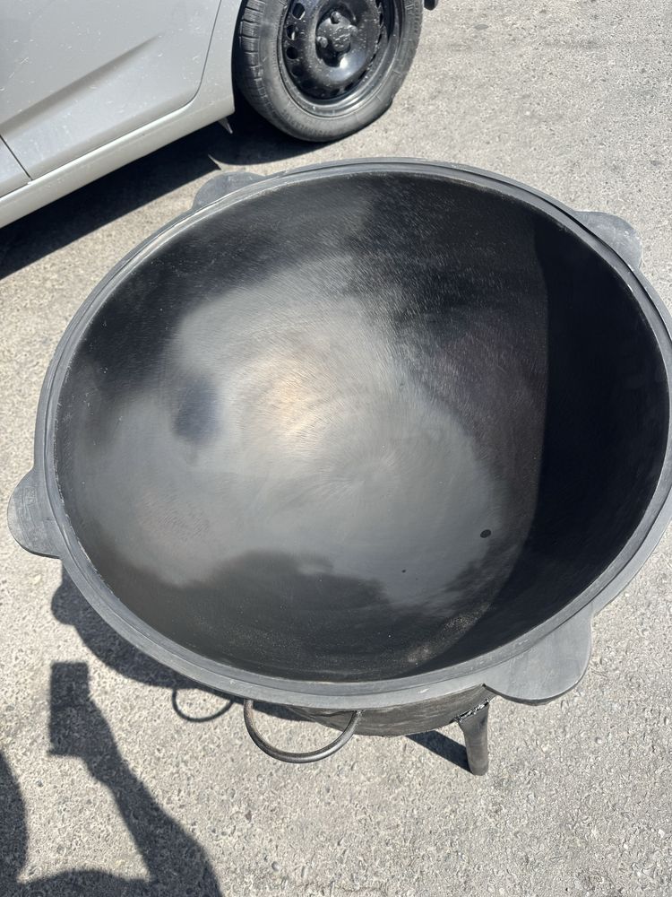50litrli Qozon Ochoq 10kg osh ketadi chugun qozon