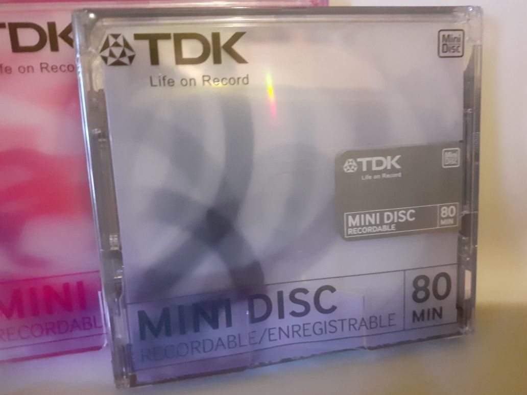 Set 4 Minidiscuri Tdk Sigilate