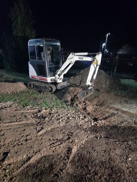 Miniexcavator bobcat