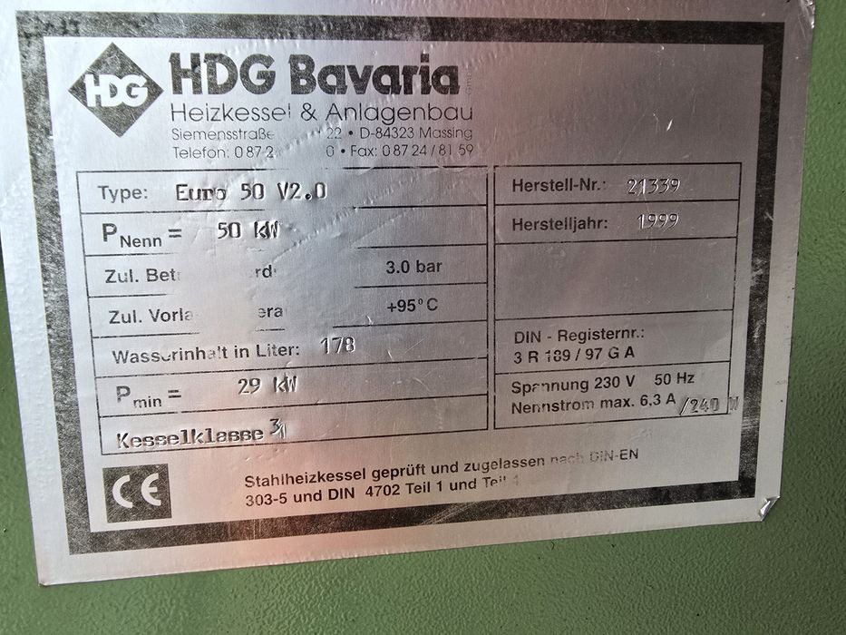 Centrală HDG Bavaria 50 kw