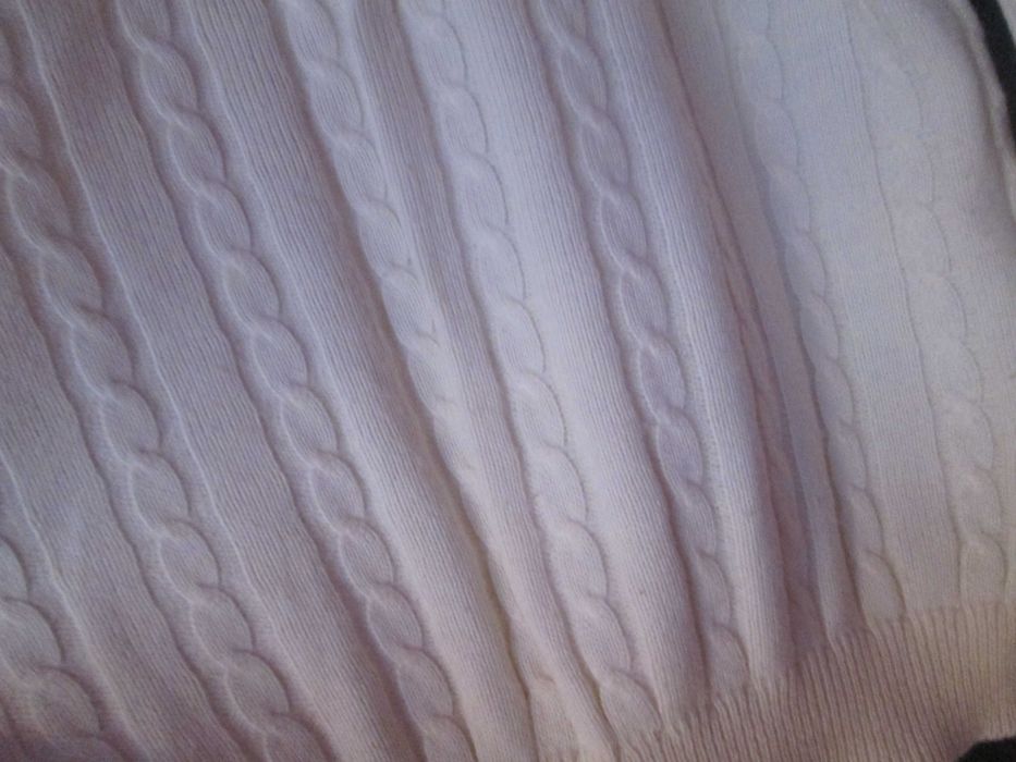 pulover crem/alb elegant L/XL