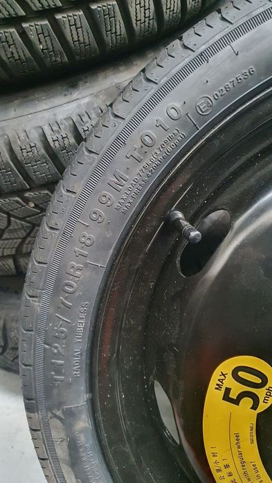 Roata rezerva slim Vw Audi Skoda Seat R18