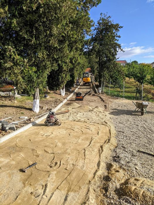 Montaj pavaj - pavele / borduri / rigole