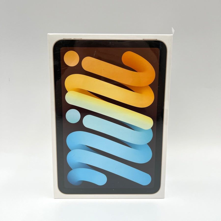 ЧИСТО НОВ - Apple iPad Mini 6, Cellular, 256GB, Starlight - 2 Години Г