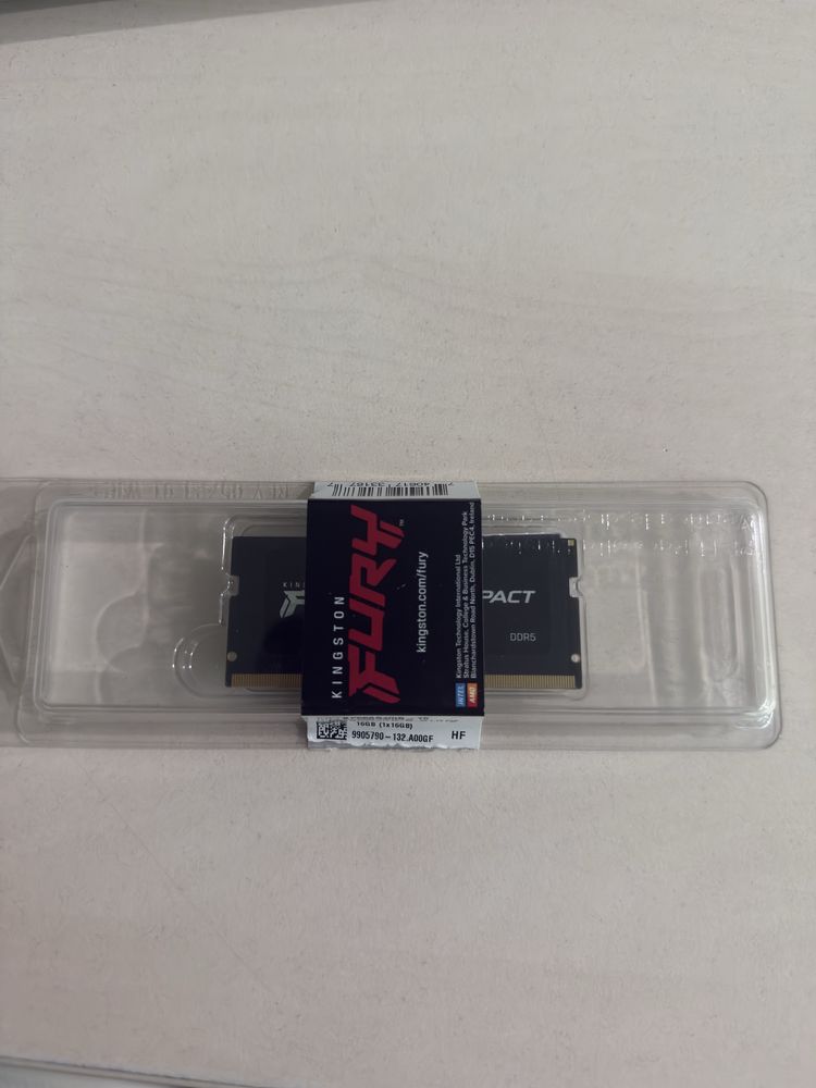 Memorie ram 16 GBDDR5 laptop Kingston Fury
