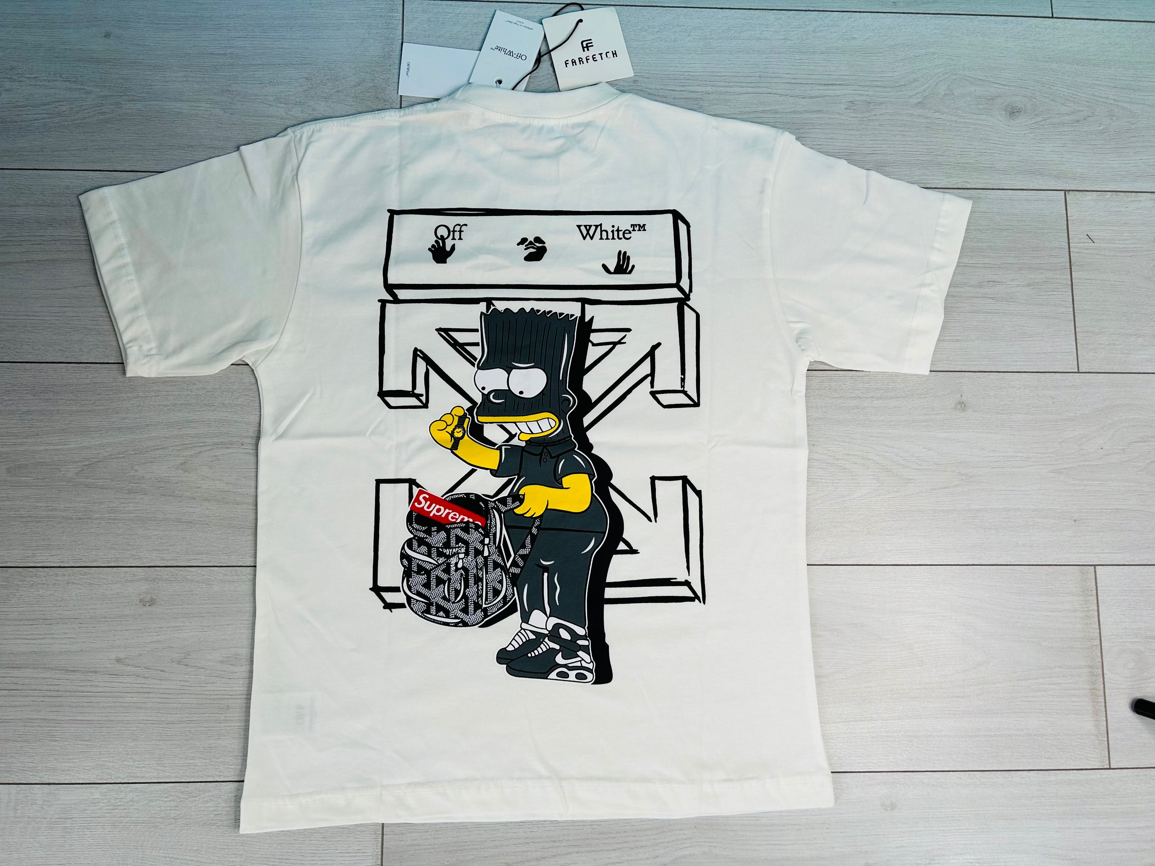 Tricou off white samsons new collection 2024