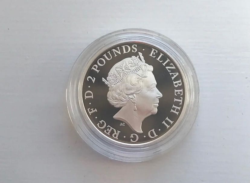 Лъвът на Англия Lion of England Proof Coin 2022