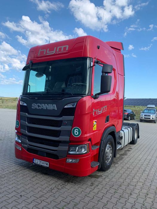 Scania R 450, AN 2018,2 rezervoare,faruri led