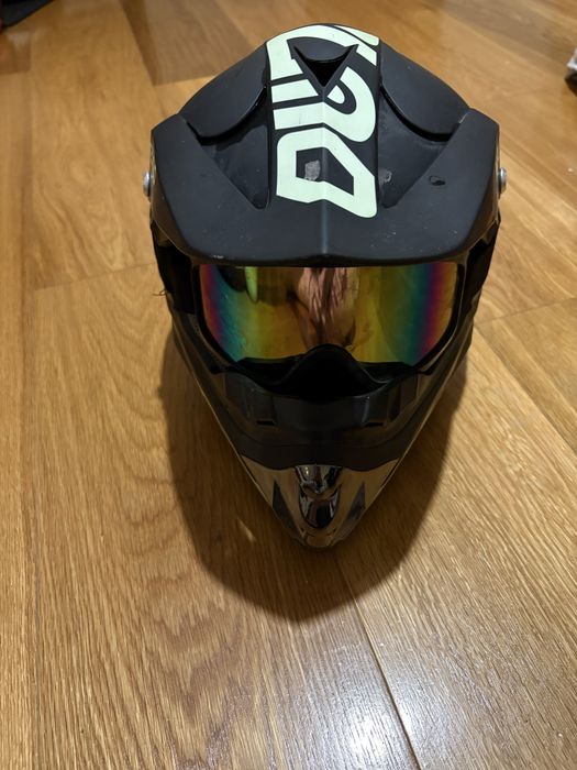 Casca enduro marimea m+ochelari