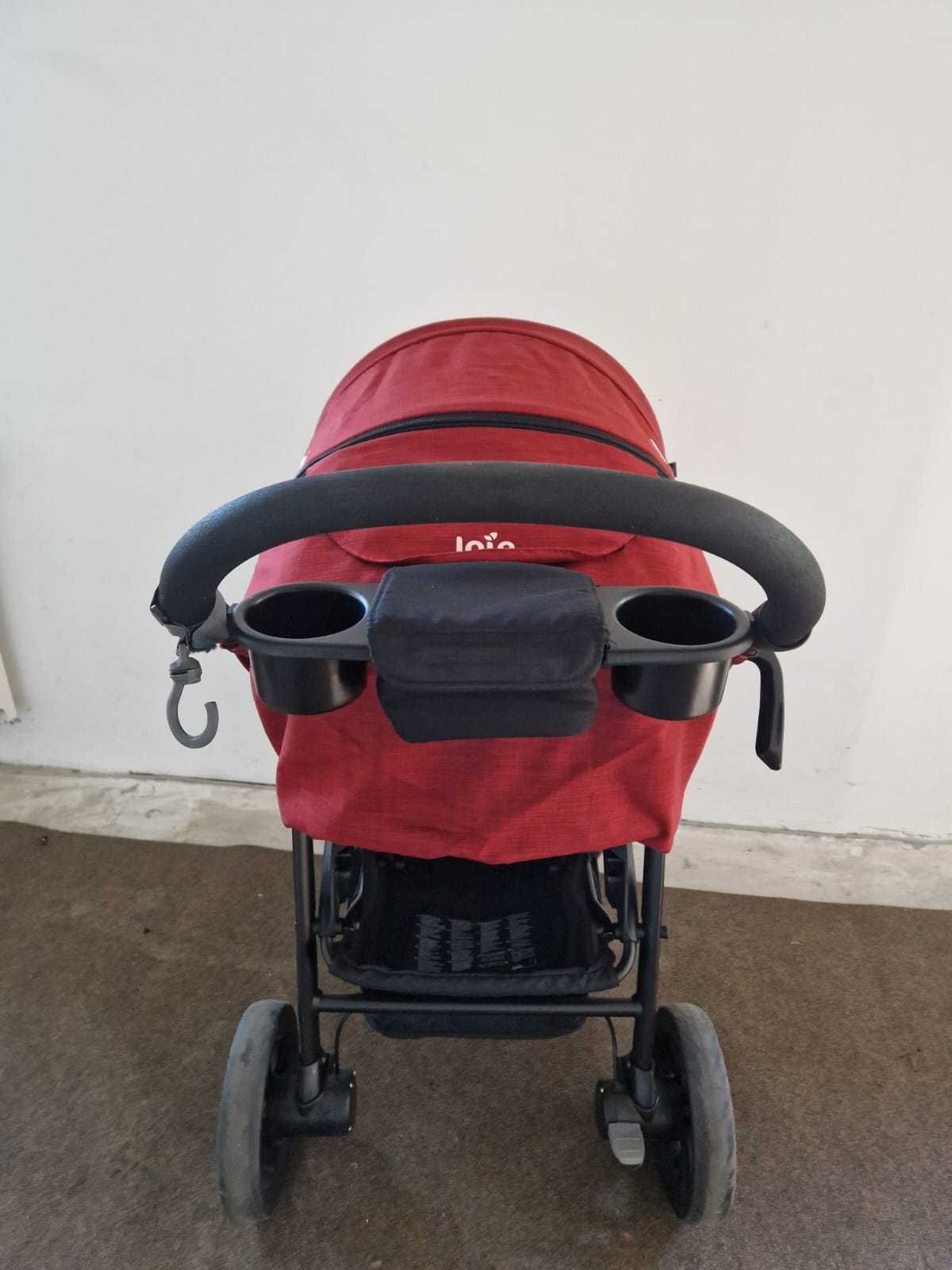 Carucior Joie Multifunctional Litetrax 4 Flex Liverpool Red 0-15kg