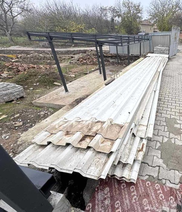 Пластифицирана вълнообразна ламарина LT -0,5 мм