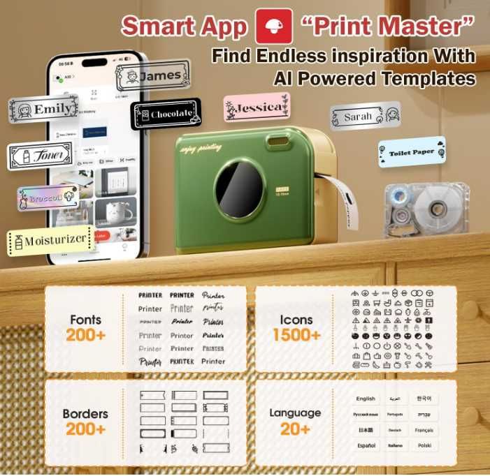 Машина за създаване на етикети Phomemo A30