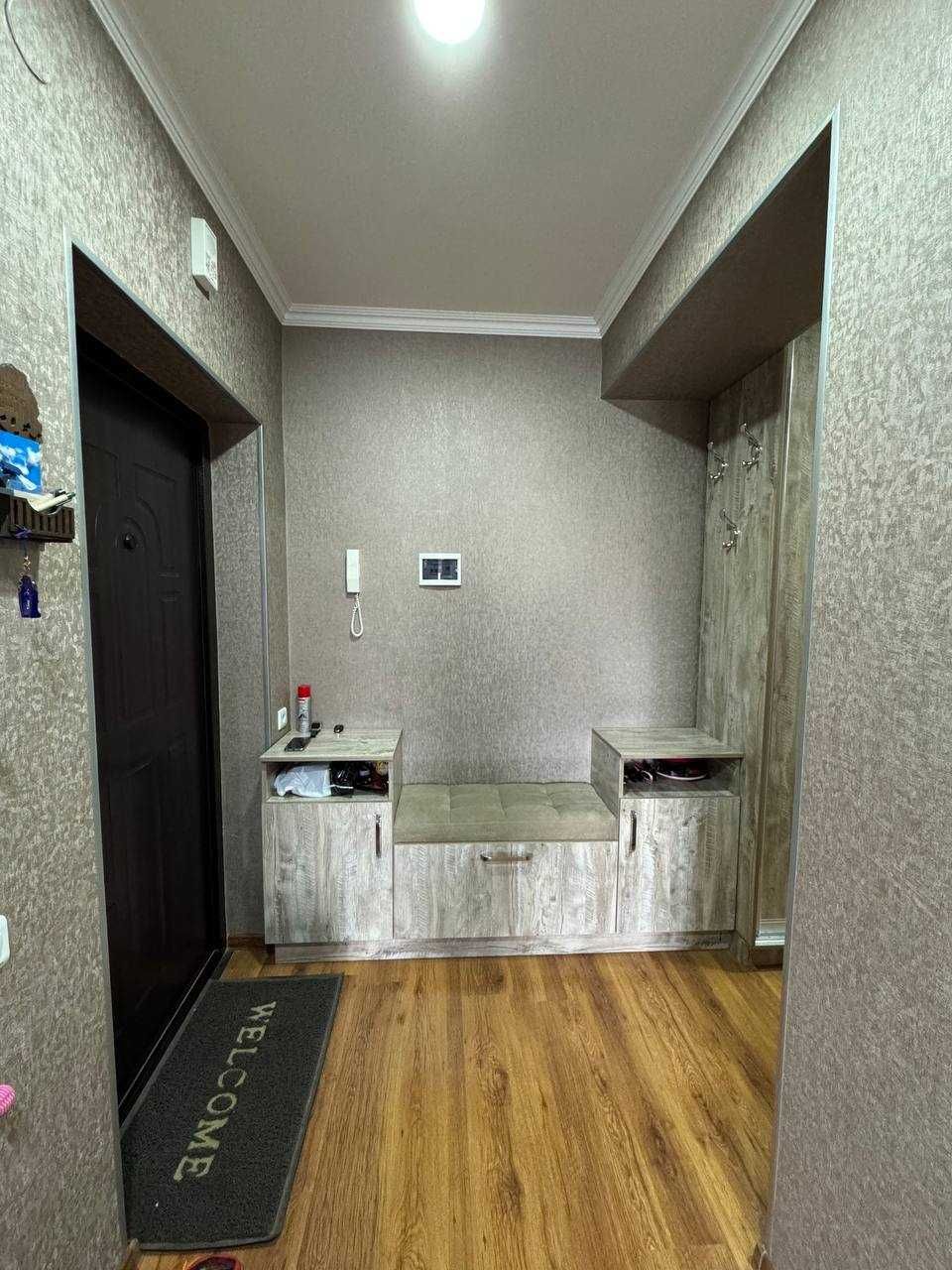 3 комн квартира (ремонт, мебель, техника, парковочное место, кладовка)