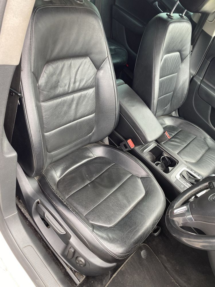 Interior scaune bacheta vw passat b7 piele cu incalzire