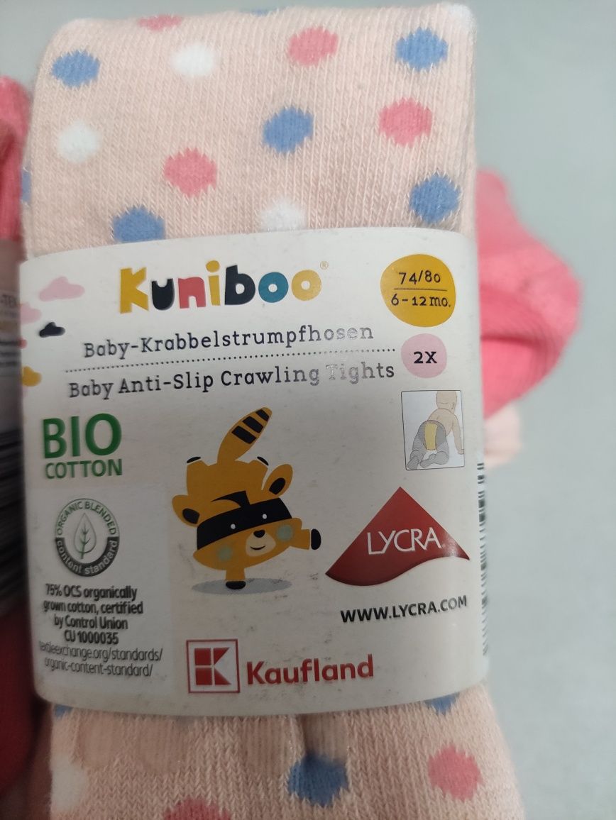 Dresuri pantaloni bebelusi fetite bumbac bio