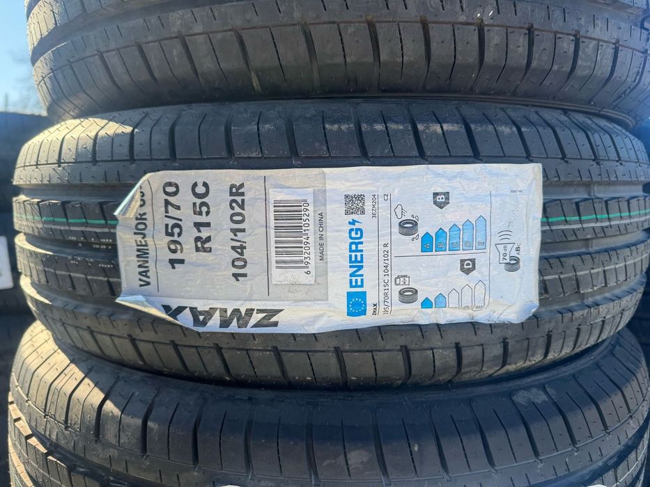 ANVELOPE DE VARĂ 195/70R15C 104/102R ZMAX VANMEJOR