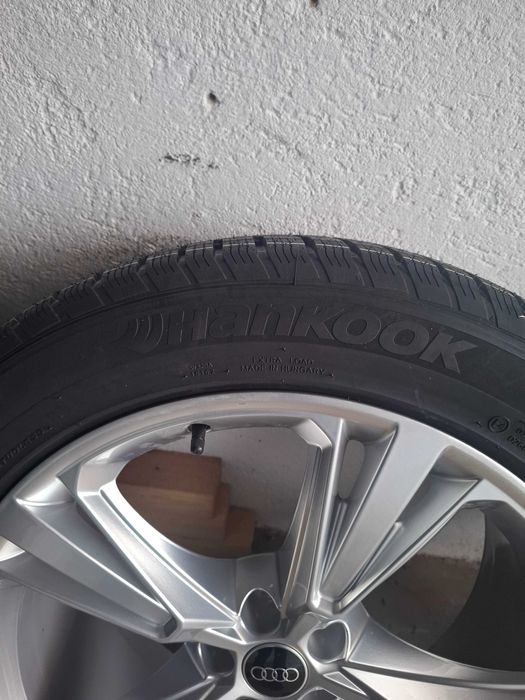 NOU Jante Aliaj Originale Audi 21 Zoll cu cauciucuri de iarna Hankook