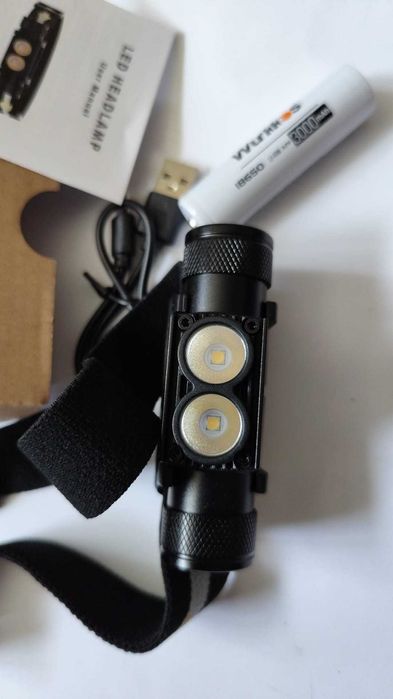 Frontala H25L Dual led - alb neutral - set