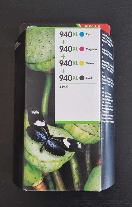 Set Cartuse HP 940XL C2N93AE Black,Cyan,Magenta,Yellow Nou