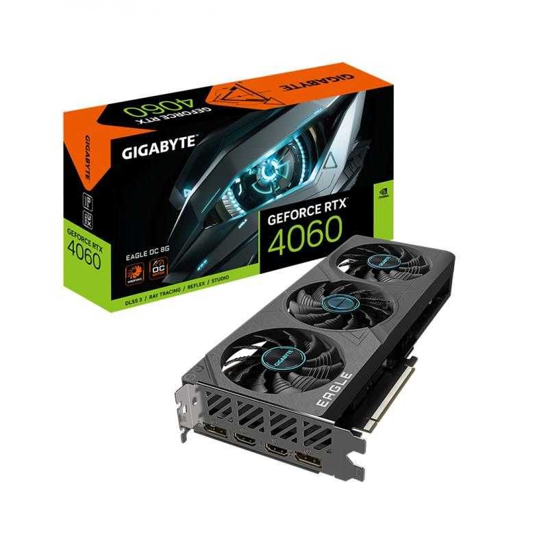 Видеокарта GIGABYTE GeForce RTX 4060 EAGLE OC