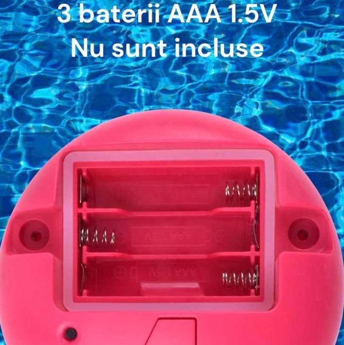 Jucărie baie, pulverizarea apei prin inducție, lumini Led multicolore