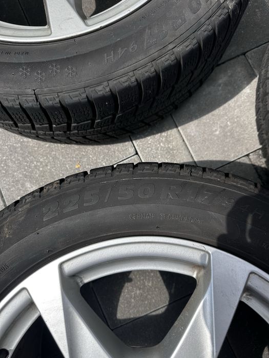 Roți (jante + cauciucuri) compatibile cu Audi A4, A5, A6