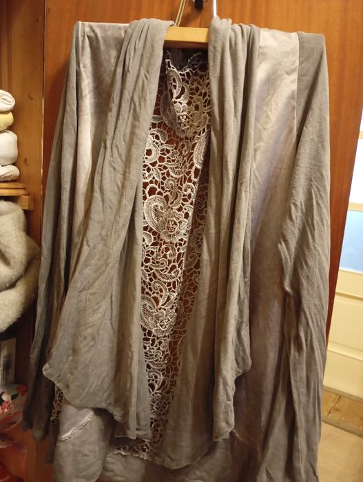 Set elegant : bluza + cardigan marime universala