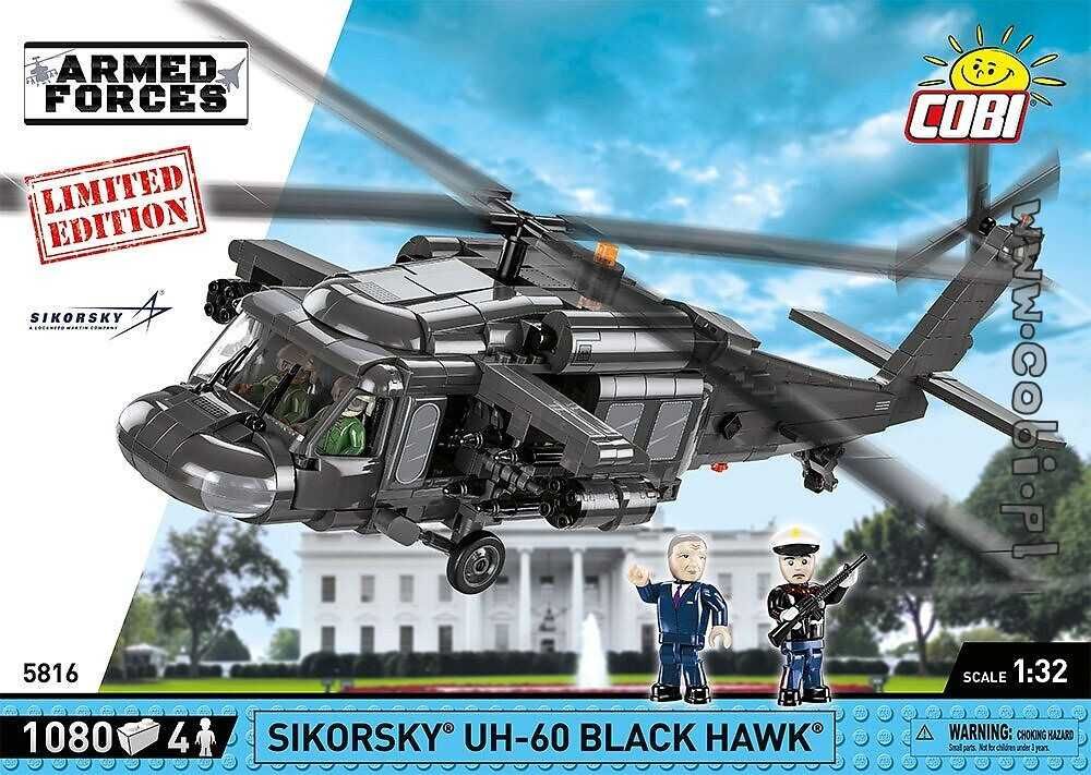 Lego Cobi Elicopter BLACK HAWK Limited Edition scala 1:48