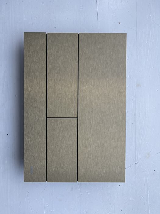 Clapeta TECE - rezervor wc - metalic - Auriu Periat