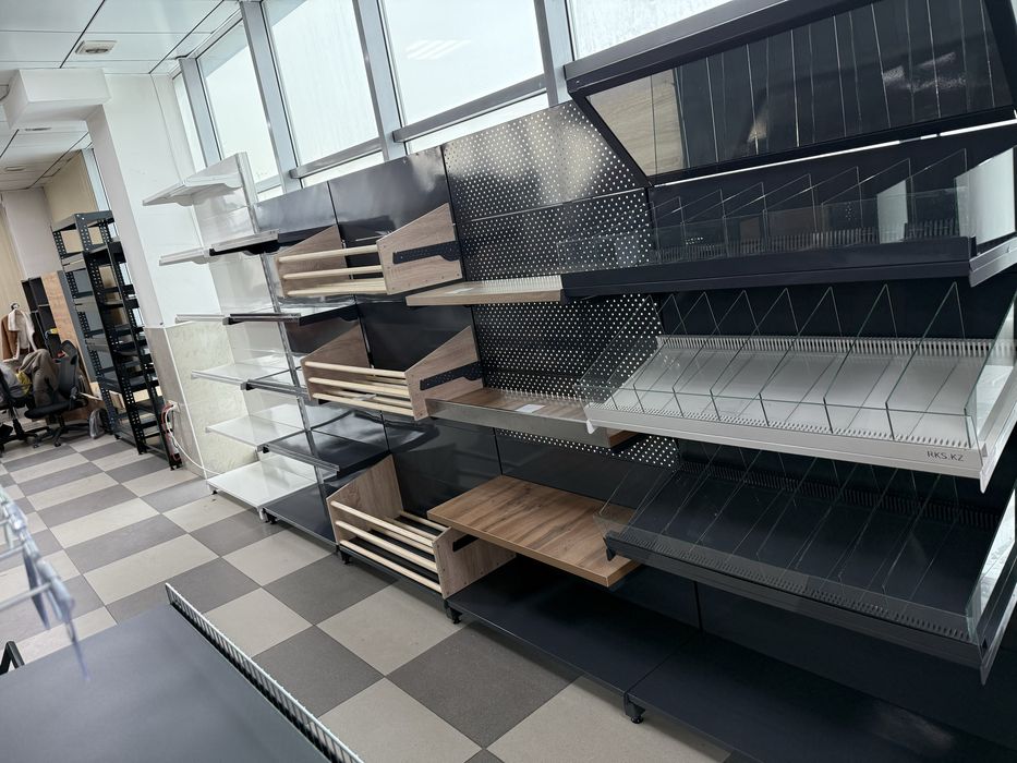 Торговое оборудование! Рассрочка! ДОСТУПНЫЕ  ЦЕНЫ витрины стеллажи