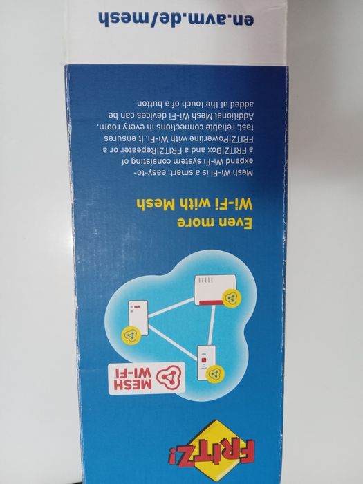 Нов AVM FRITZ!Repeater 3000 AX (Wi-Fi 6) - Трибандов Mesh