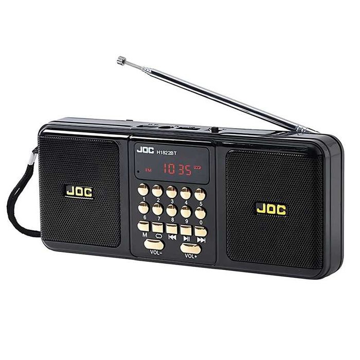 Стерео FM радио JOC H1822BT Bluetooth колони, USB, SD карта акумулатor