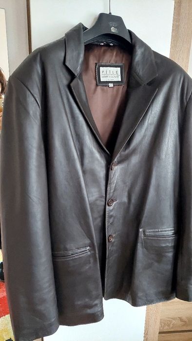 Haină de piele naturală pentru bărbați