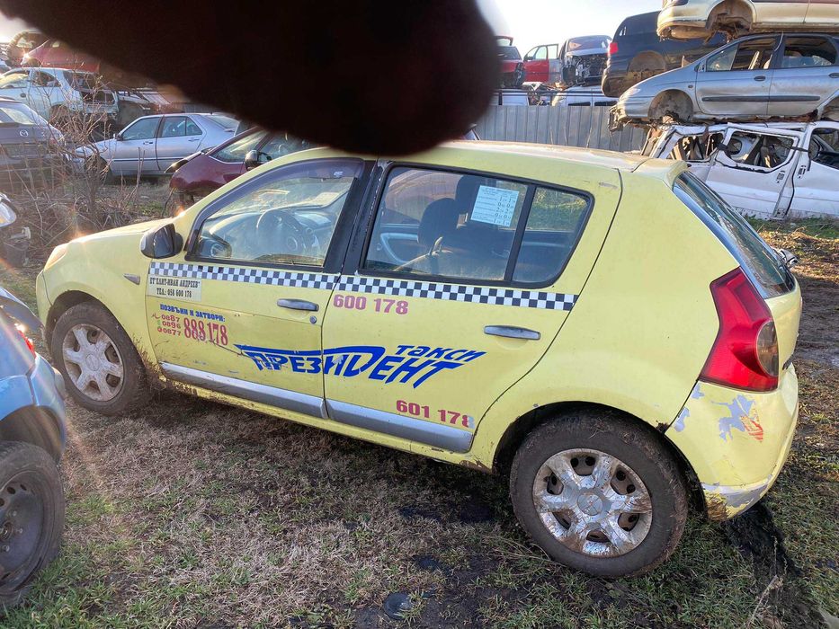 dacia sandero 1.4 i на части дачия сандеро